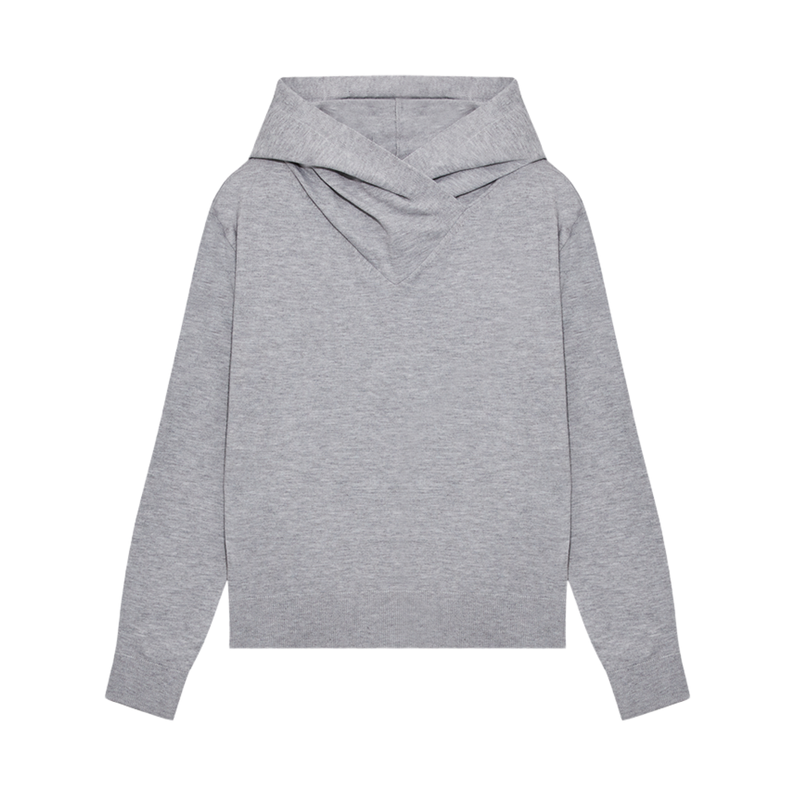 사로스 니트 후드 라이트 그레이 1(Saros Knit Hooded Light Gray 1)