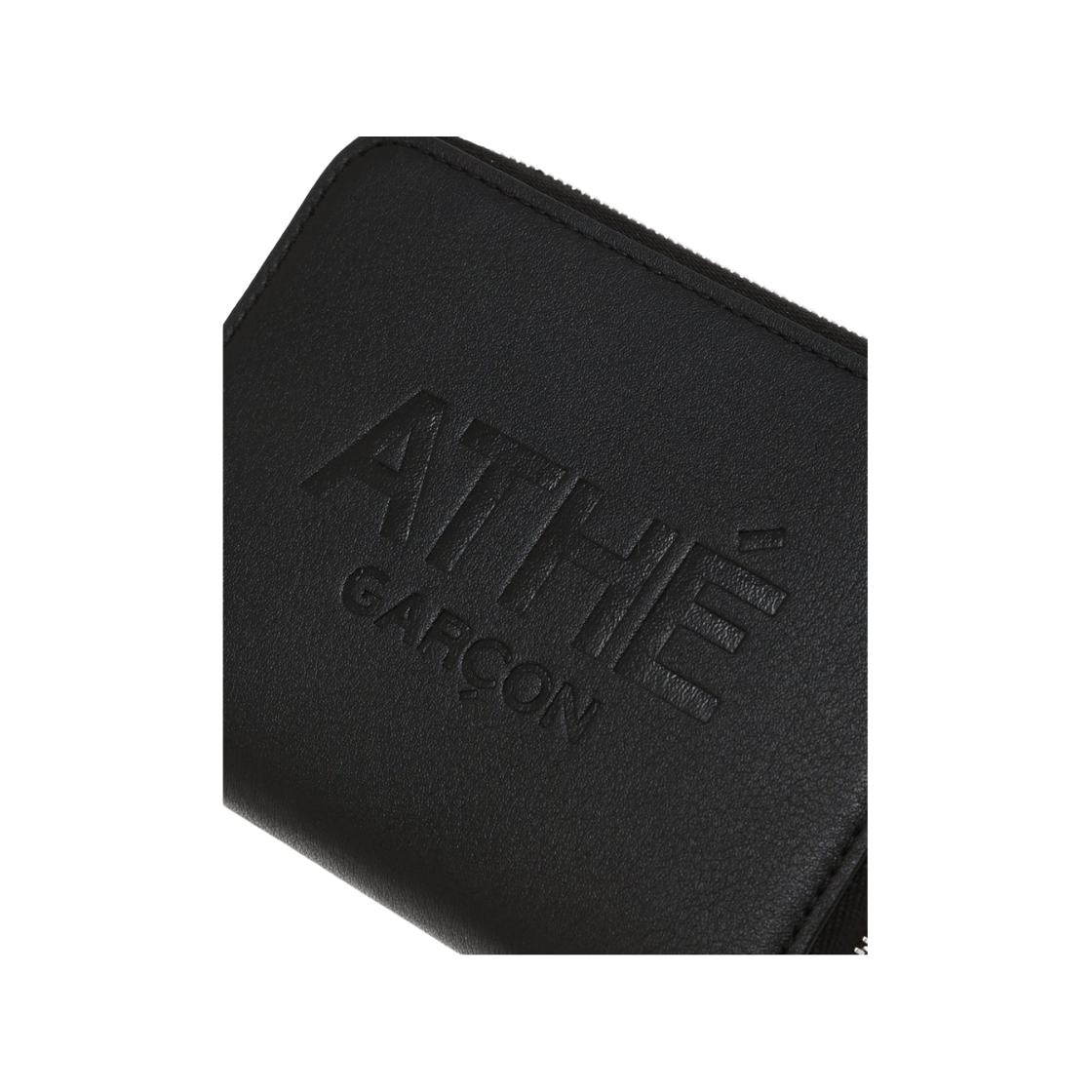 아떼 바네사브루노 액세사리 가르송 블랙 지퍼돌이 지갑 블랙(Athe Vanessabruno Acc Garcon Black Zipper Wallet Black) - 5