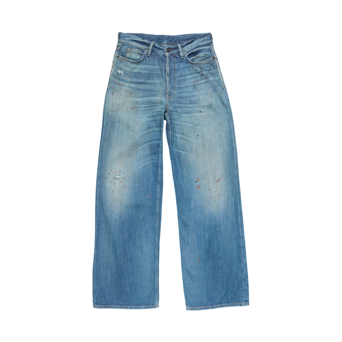 C00114-863 Acne Studios Loose Fit Jeans 1981 Mid Blue