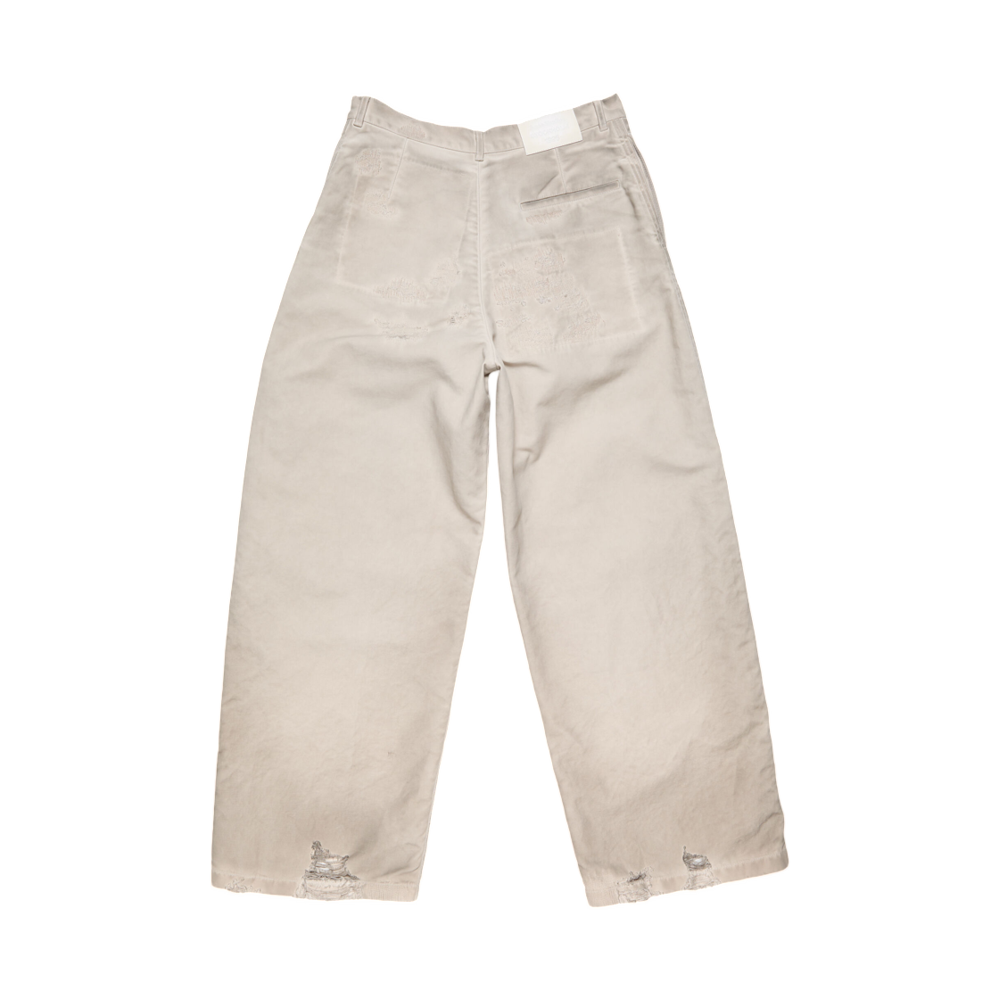 아크네 스튜디오 멘디드 트라우저 레귤러 핏 라이트 토프(Acne Studios Mended Trousers Regular Fit Light Taupe) - 2