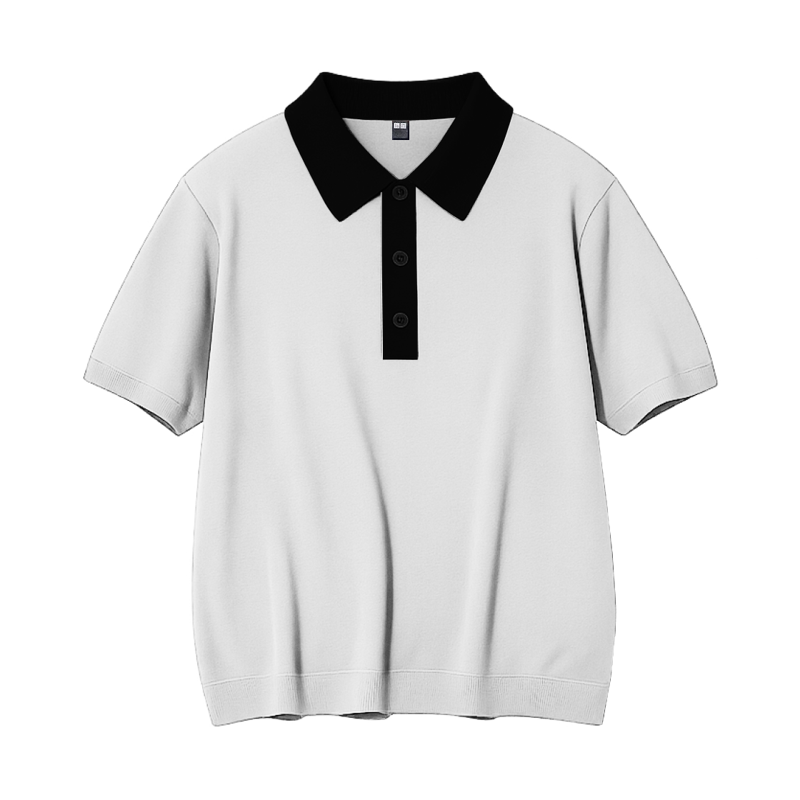 485224-01 (W) Uniqlo Polo Sweater Off White - JP