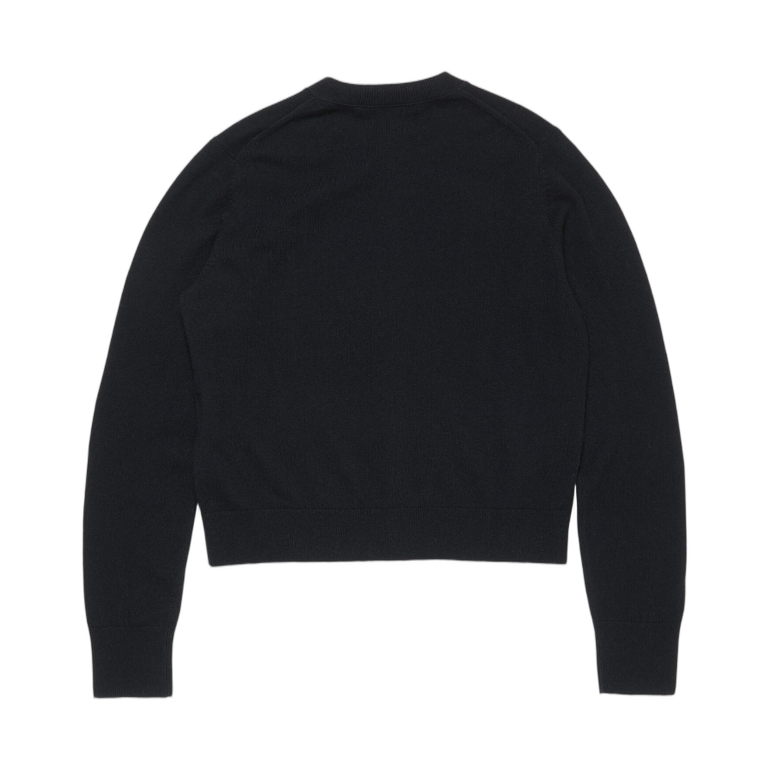 (W) 아크네 스튜디오 피티드 가디건 야크 울 블랙((W) Acne Studios Fitted Cardigan Yak Wool Black) - 2