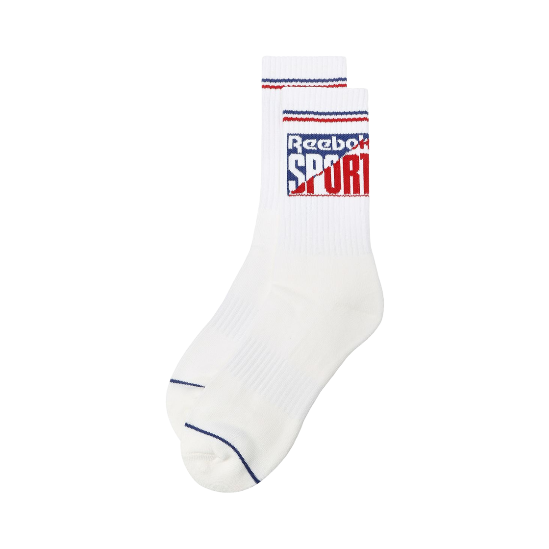 리복 스포츠 그래픽 롱 삭스 화이트(Reebok Sport Graphic Long Socks White)