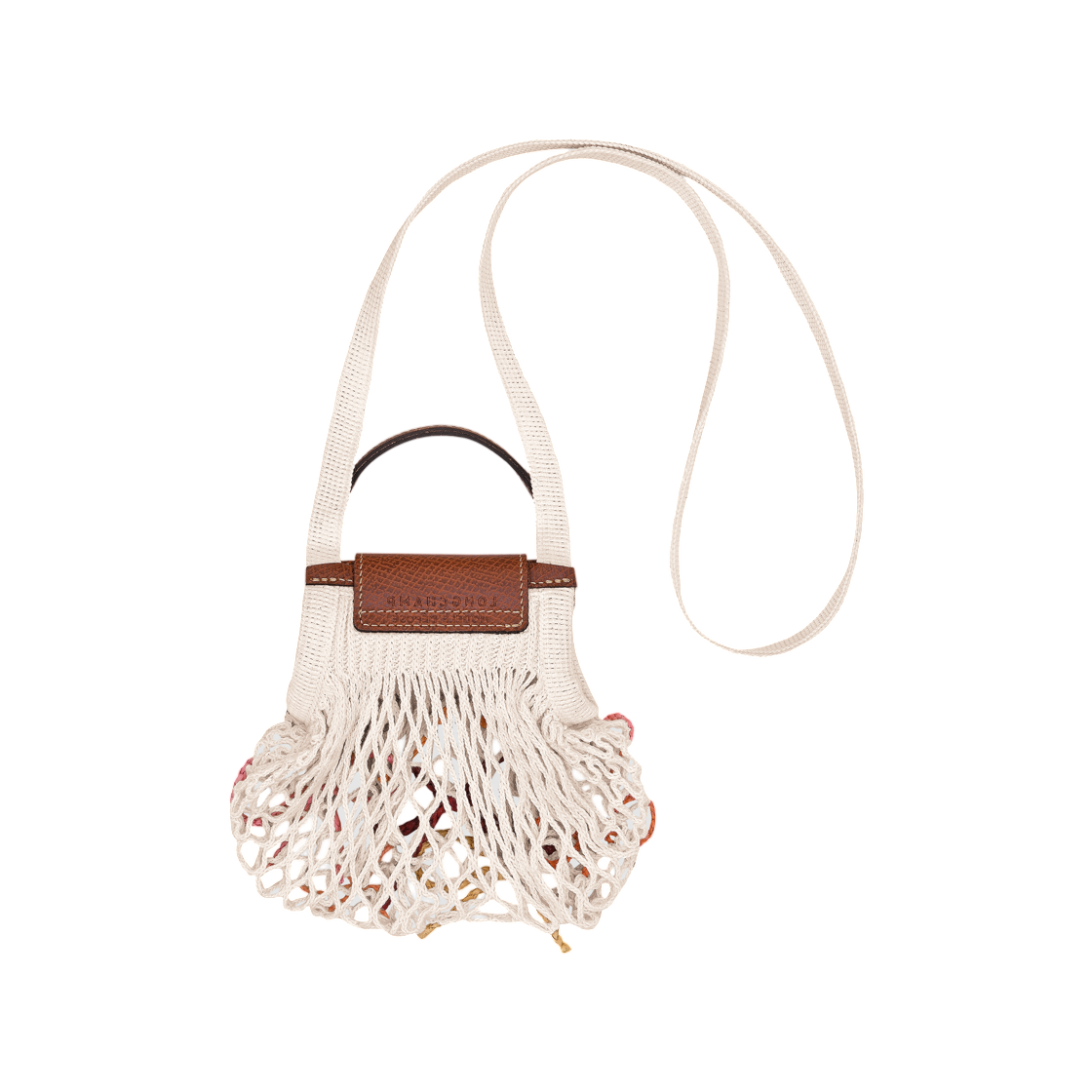 롱샴 르 플리아쥬 컬렉션 메쉬 백 에크루(Longchamp Le Pliage Collection Mesh Bag Ecru) - 3