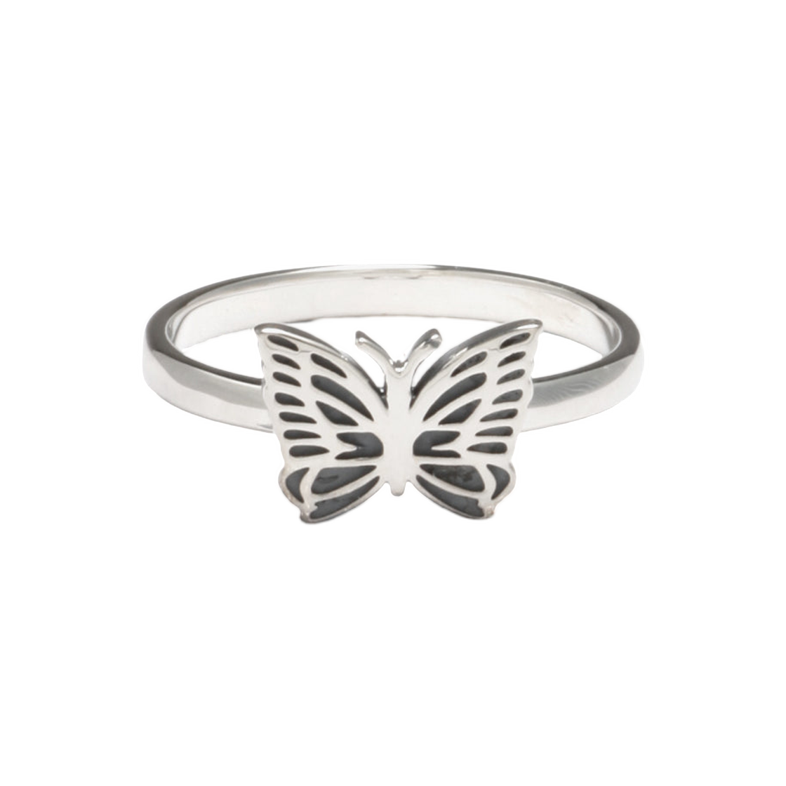 SX001C Needles Ring 925 Silver Papillon
