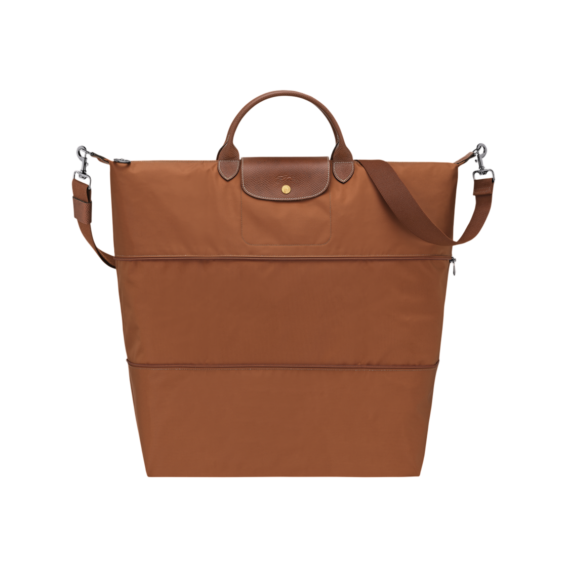 롱샴 르 플리아쥬 오리지널 트래블 백 익스펜더블 꼬냑(Longchamp Le Pliage Original Travel Bag Expandable Cognac) - 1