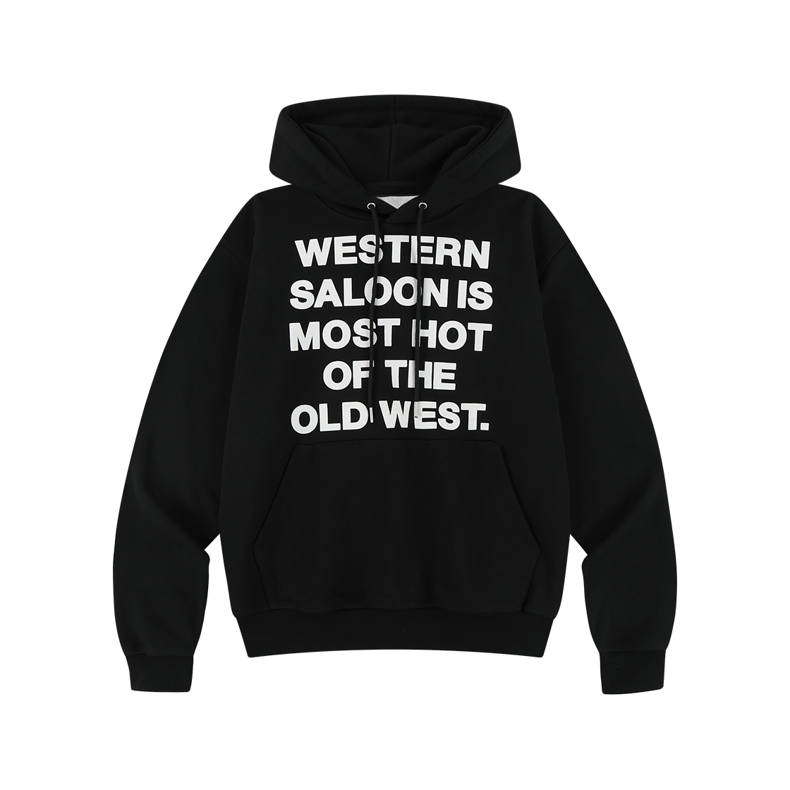 더바이닐하우스 타이포 후드 블랙(Thevinylhouse Typo Hoodie Black)