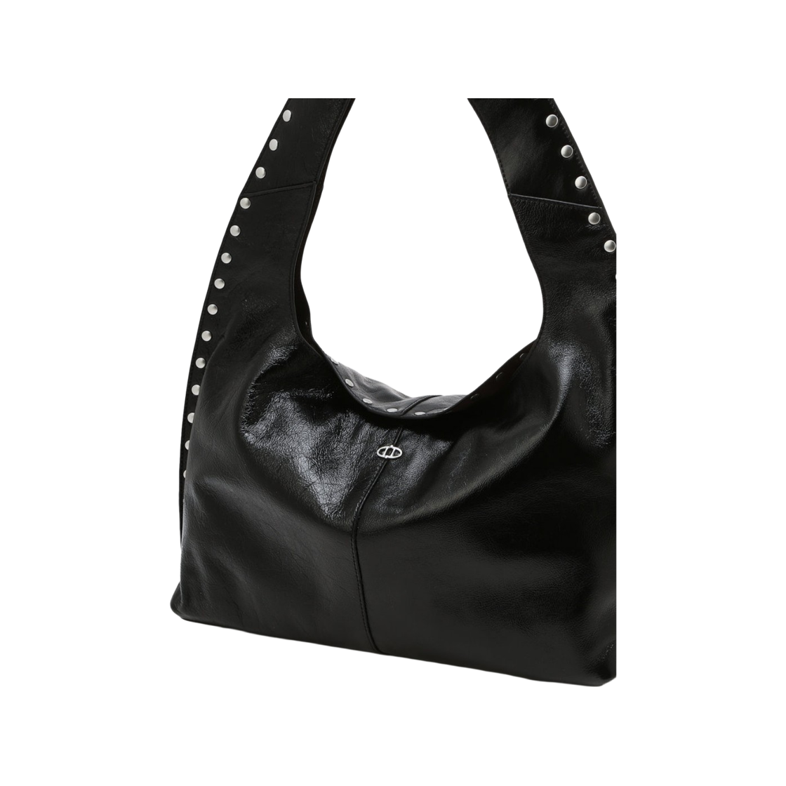 아떼 바네사브루노 액세사리 블랙 스터드 마롱 소프트 숄더백 M 블랙(Athe Vanessabruno Acc Black Stud Maron Soft Shoulder Bag M Black) - 4