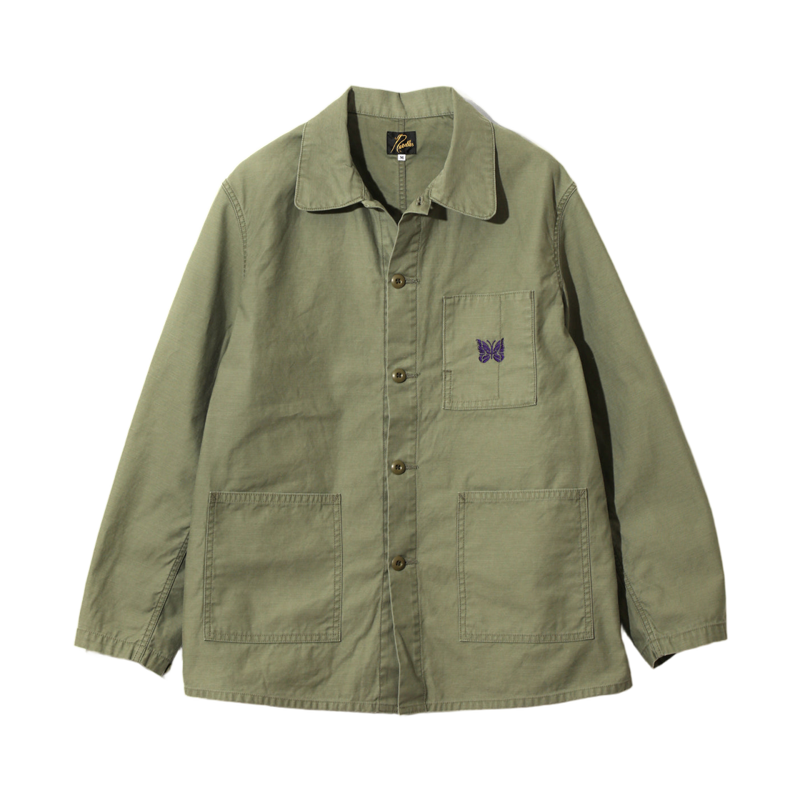 SX168A Needles Coverall Reversed Sateen Olive