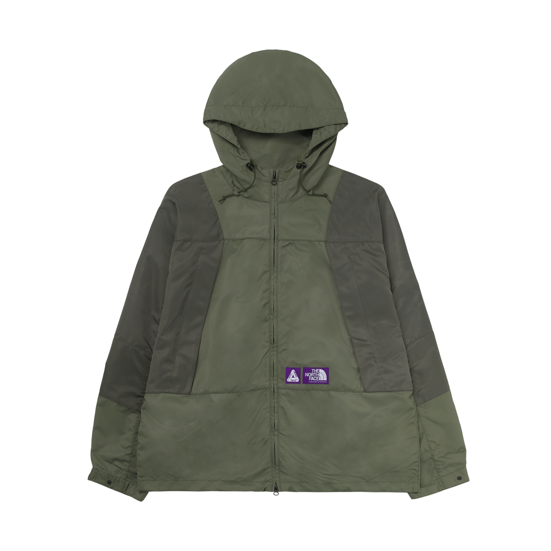 팔라스 x 노스페이스 퍼플라벨 마운틴 윈드 파카 세이지 그린 - 25FW(Palace x The North Face Purple Label Mountain Wind Parka Sage Green - 25FW)