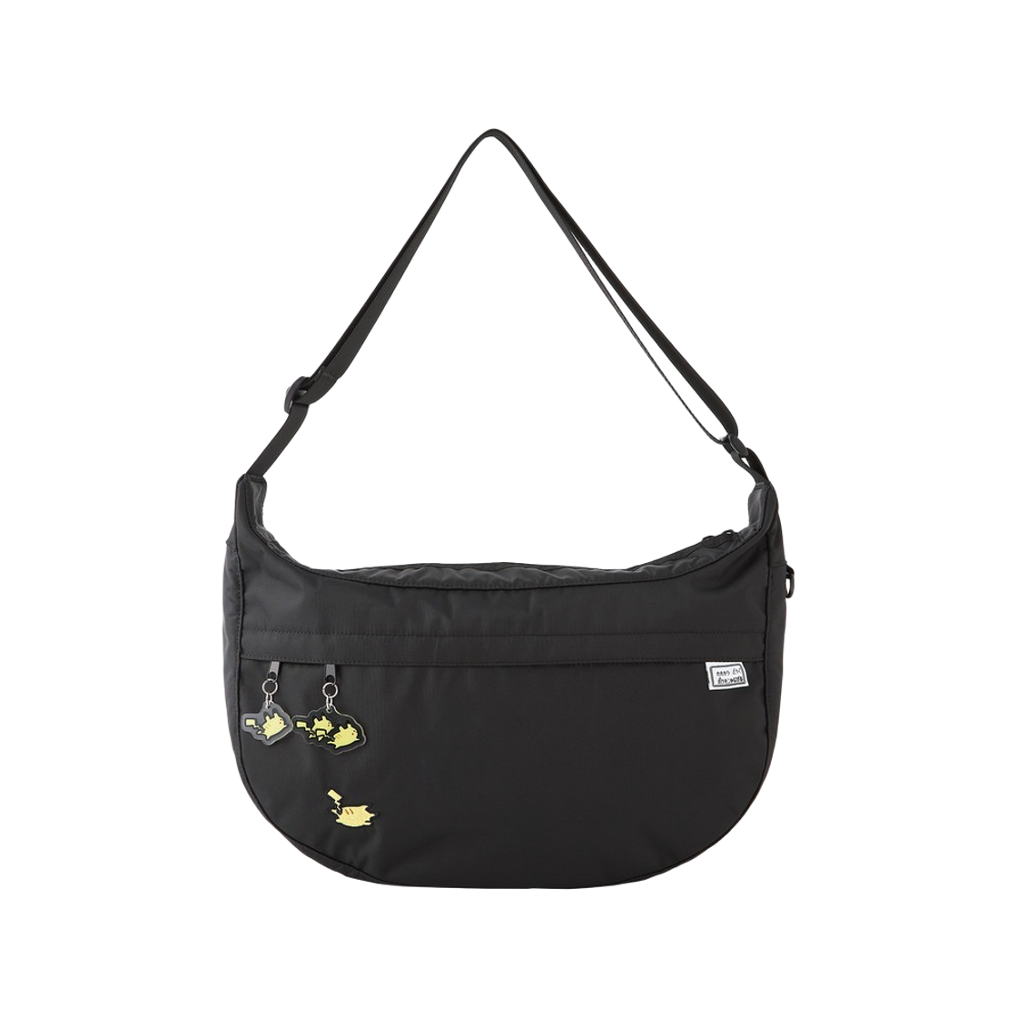 포켓몬 센터 도망 피카츄 숄더백 블랙(Pokemon Center Run Away Pikachu Shoulder Bag Black)