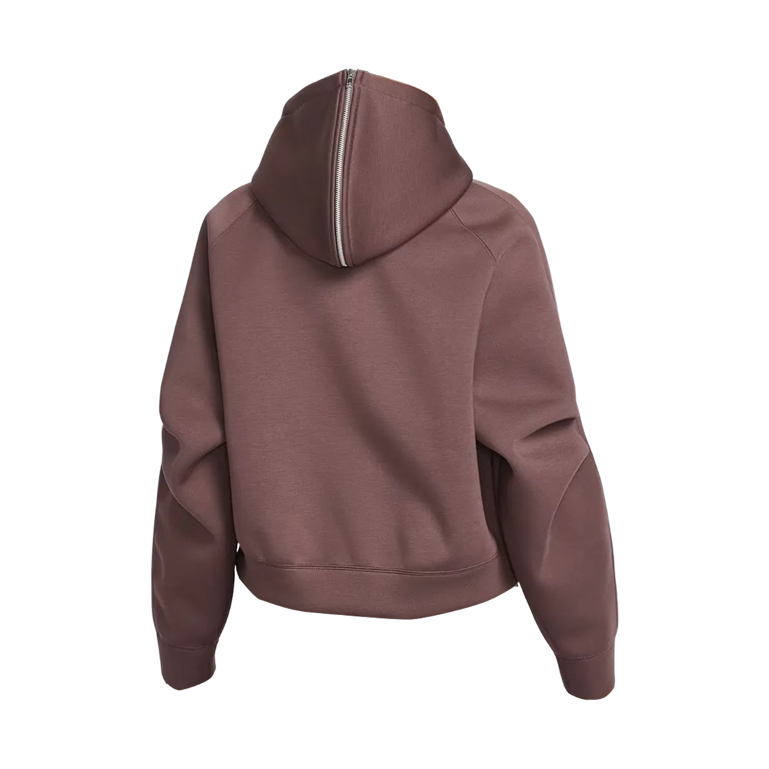 (W) 나이키 NSW 오버사이즈 플리스 풀오버 후드 타투 마호가니 밍크 - US/EU((W) Nike NSW Oversized Fleece Pullover Hoodie Tattoo Mahogany Mink - US/EU) - 2