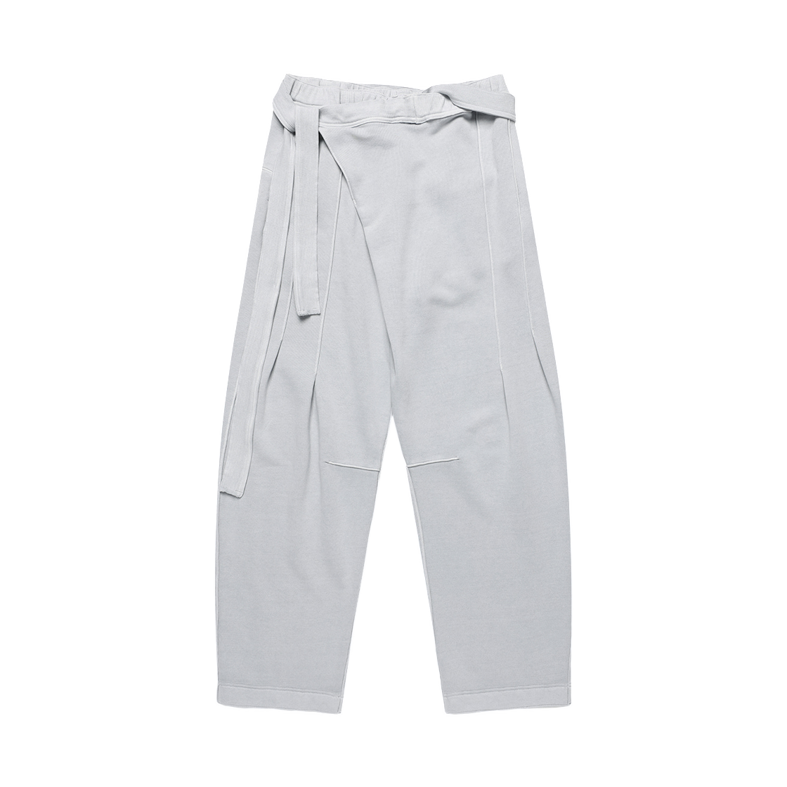 심 드레이프 랩 스웨트팬츠 라이트 그레이(SYMM Draped Wrap Sweatpants Light Grey)