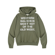 Thevinylhouse Typo Hoodie Khaki