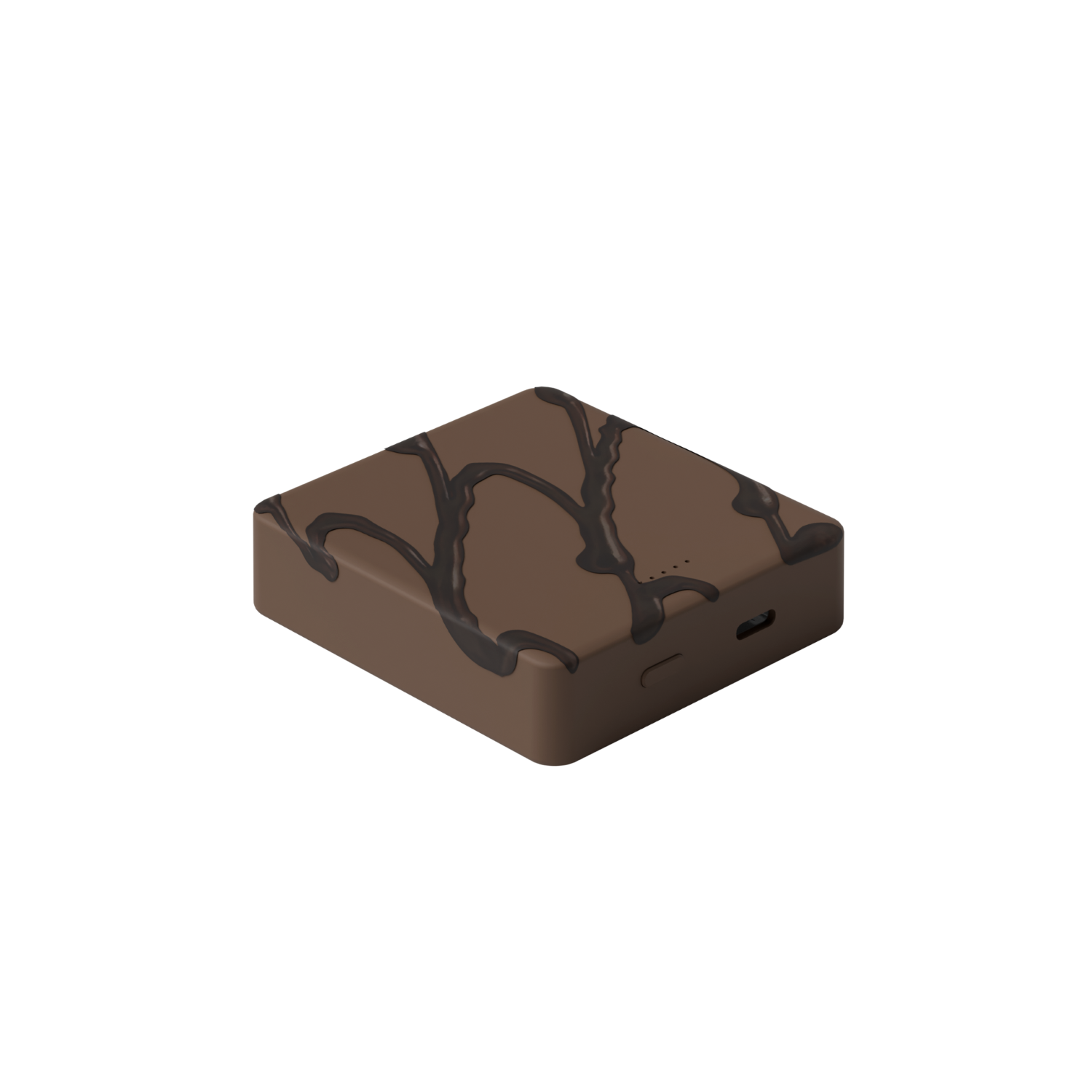 mi280DT Miniduct Oyes Maxafe Auxiliary Battery 8000mAh, Chocolate Brown