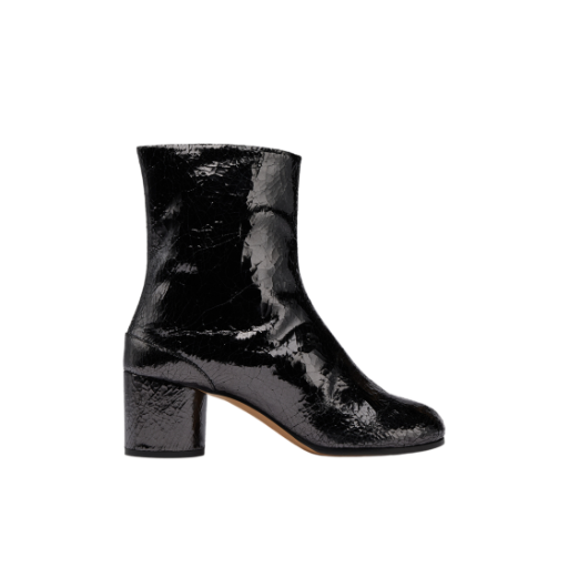 S58WU0246P5016T8001 (W) Maison Margiela Tabi Mirror Boots Dark Grey