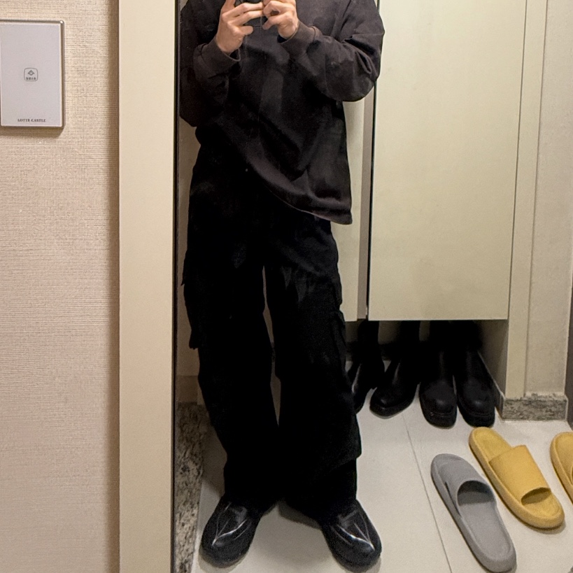 Hoka Mafate Speed 4 Lite Black Outer Orbit 착용 스타일