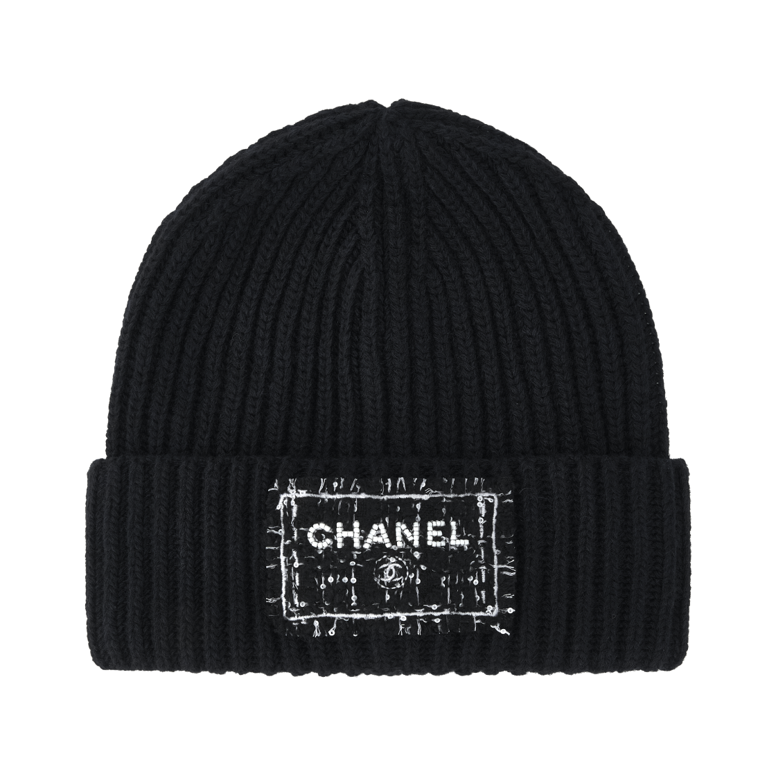 샤넬 비니 캐시미어 & 네이비 블루 블랙(Chanel Beanie Cashmere & Navy Blue Black) - 1