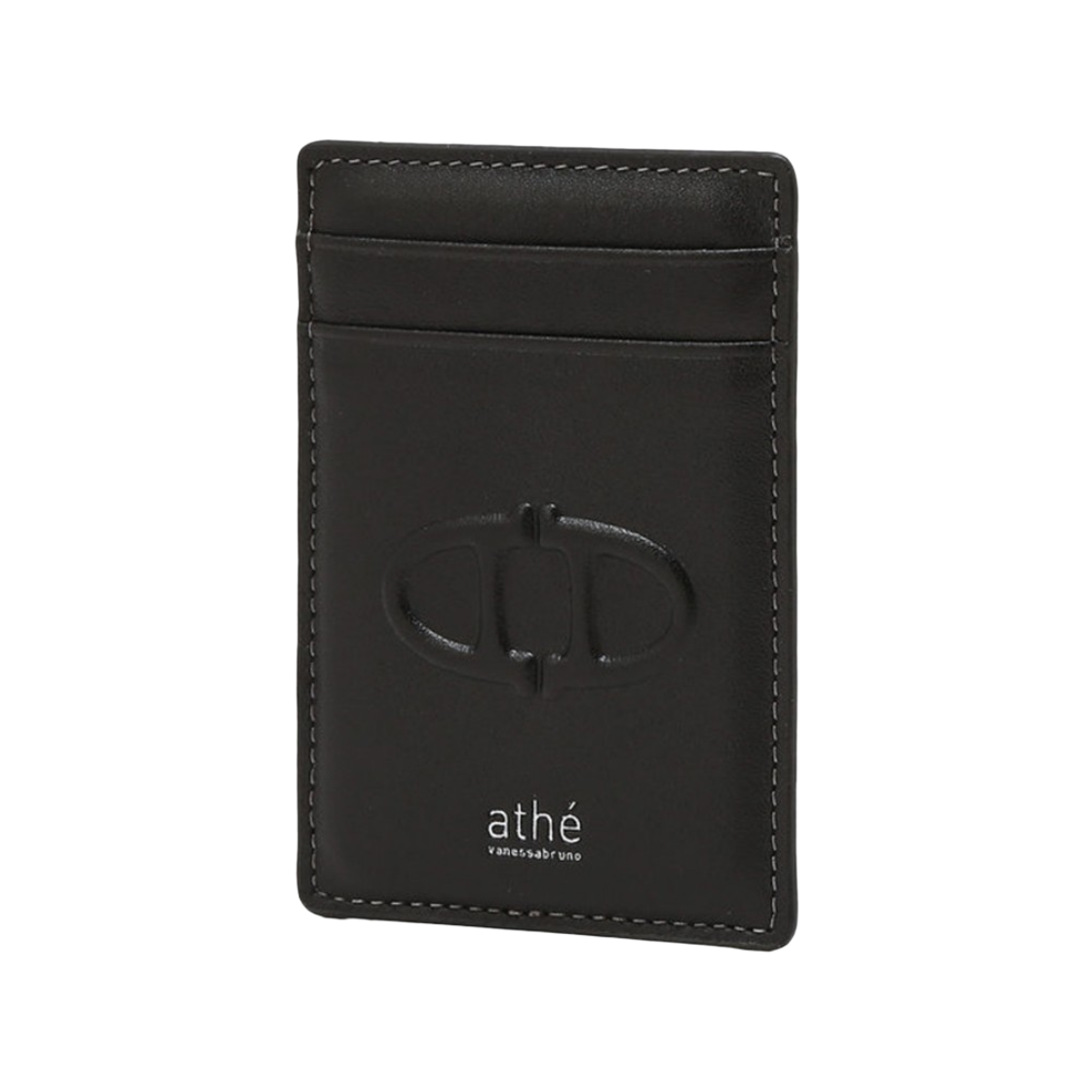 아떼 바네사브루노 액세사리 스탬프 블랙 스탬프 스마트 카드홀더 블랙(Athe Vanessabruno Acc Stamp Black Stamp Smart Card Holder Black) - 2