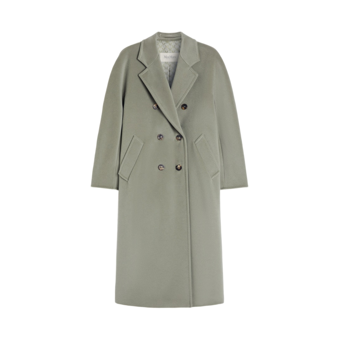 MADAME-028 (W) Max Mara 101801 Icon Coat Sage Green