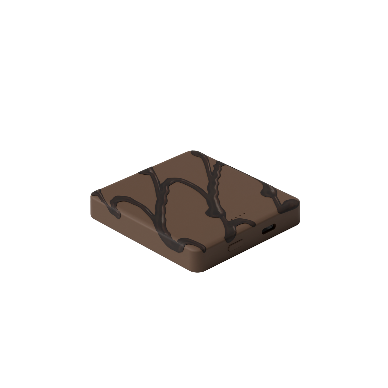 mi200DT Miniduct Oyes Maxafe Auxiliary Battery 4000 mAh, Chocolate Brown