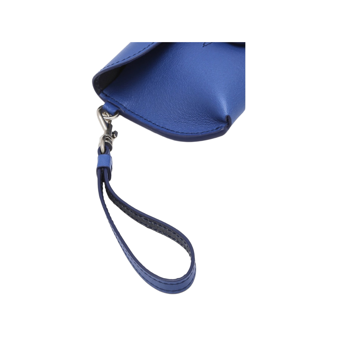 아떼 바네사브루노 액세사리 셀르 블루 베지터블 레더 스트랩 카드지갑 블루(Athe Vanessabruno Acc Selle Blue Vegetable Leather Strap Card Wallet Normal Blue) - 5