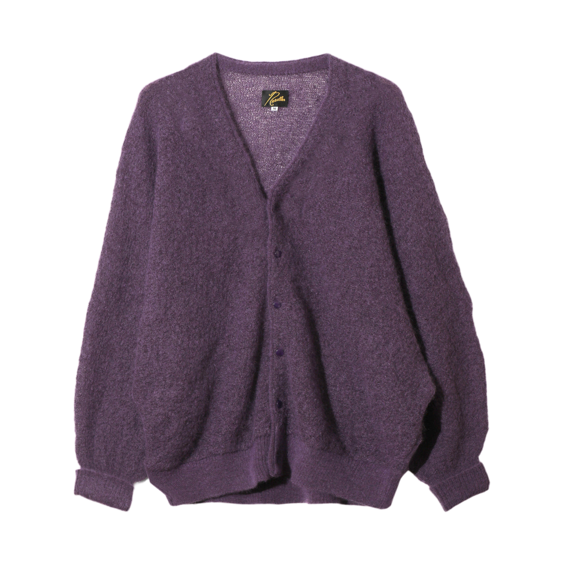 SX460B Needles Dolman Sweater Crepe Weave Purple