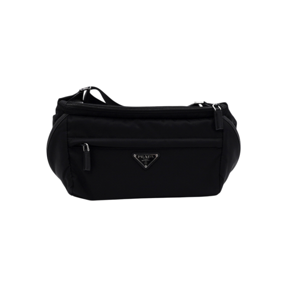 프라다 2VH994 블랙 리나일론 바이커 미듐 크로스백aa59895(Prada Black Re-Nylon Biker Medium Crossbody Bag) - 1