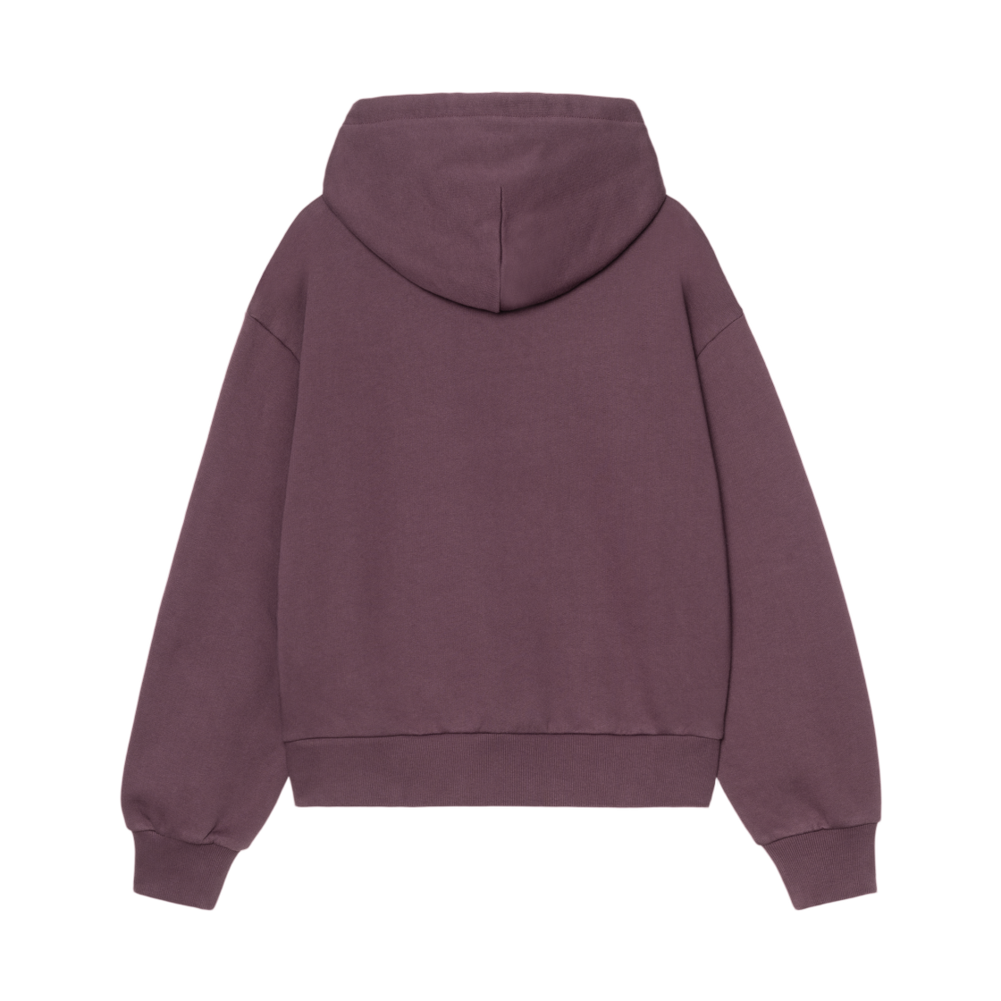 (W) 칼하트 WIP 후드 케이시 스웨트셔츠 코지 퍼플 실버((W) Carhartt WIP Hooded Casey Sweatshirt Cozy Purple Silver) - 2