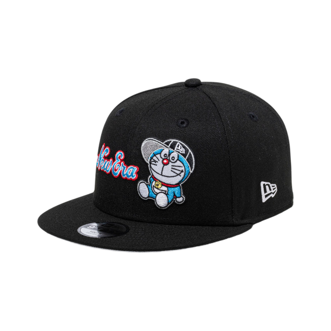 (키즈) 뉴에라 x 도라에몽 유스 9피프티 뉴에라 캡 블랙((Kids) New Era x Doraemon Youth 9Fifty New Era Cap Black) - 1