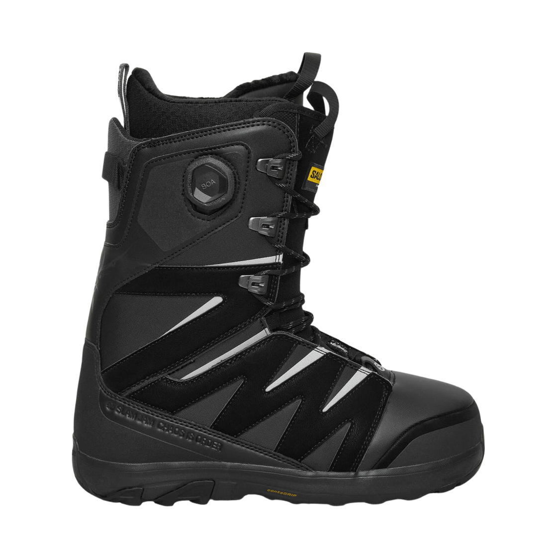 살로몬 x 슬램잼 어프로치 레이스 SJ BOA 부츠 블랙(Salomon x Slam Jam Approach Lace SJ BOA Boots Black) - 1
