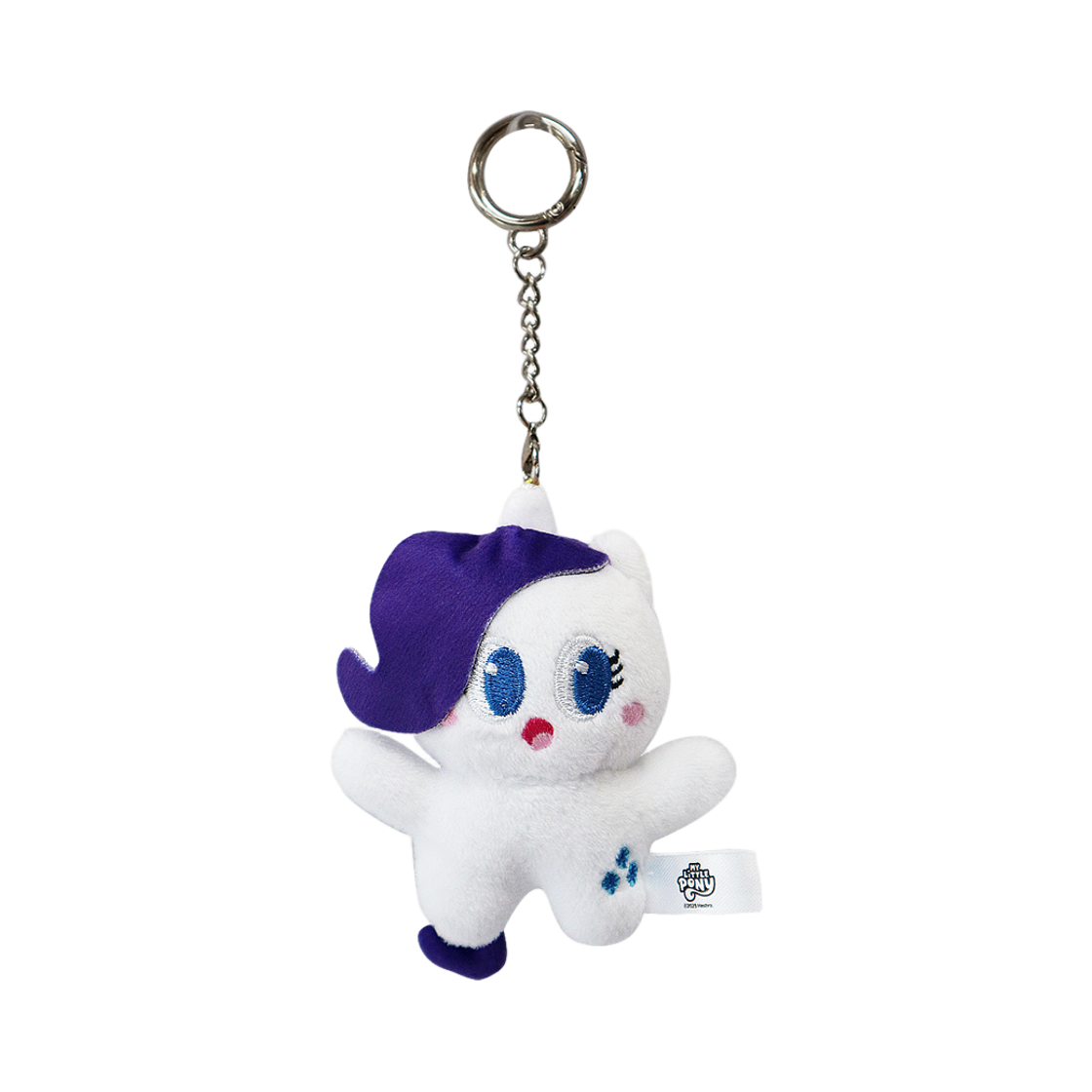 드림씨앤씨 마이리틀포니 플랫 키링 인형 8cm 레리티 화이트