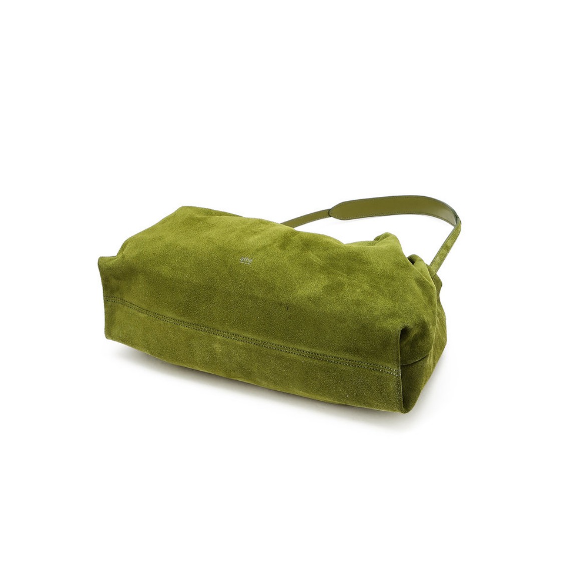 아떼 바네사브루노 액세사리 무스 올리브 스웨이드 복조리 숄더백 M 그린(Athe Vanessabruno Acc Mousse Olive Suede Drawstring Shoulder Bag M Normal Green) - 3