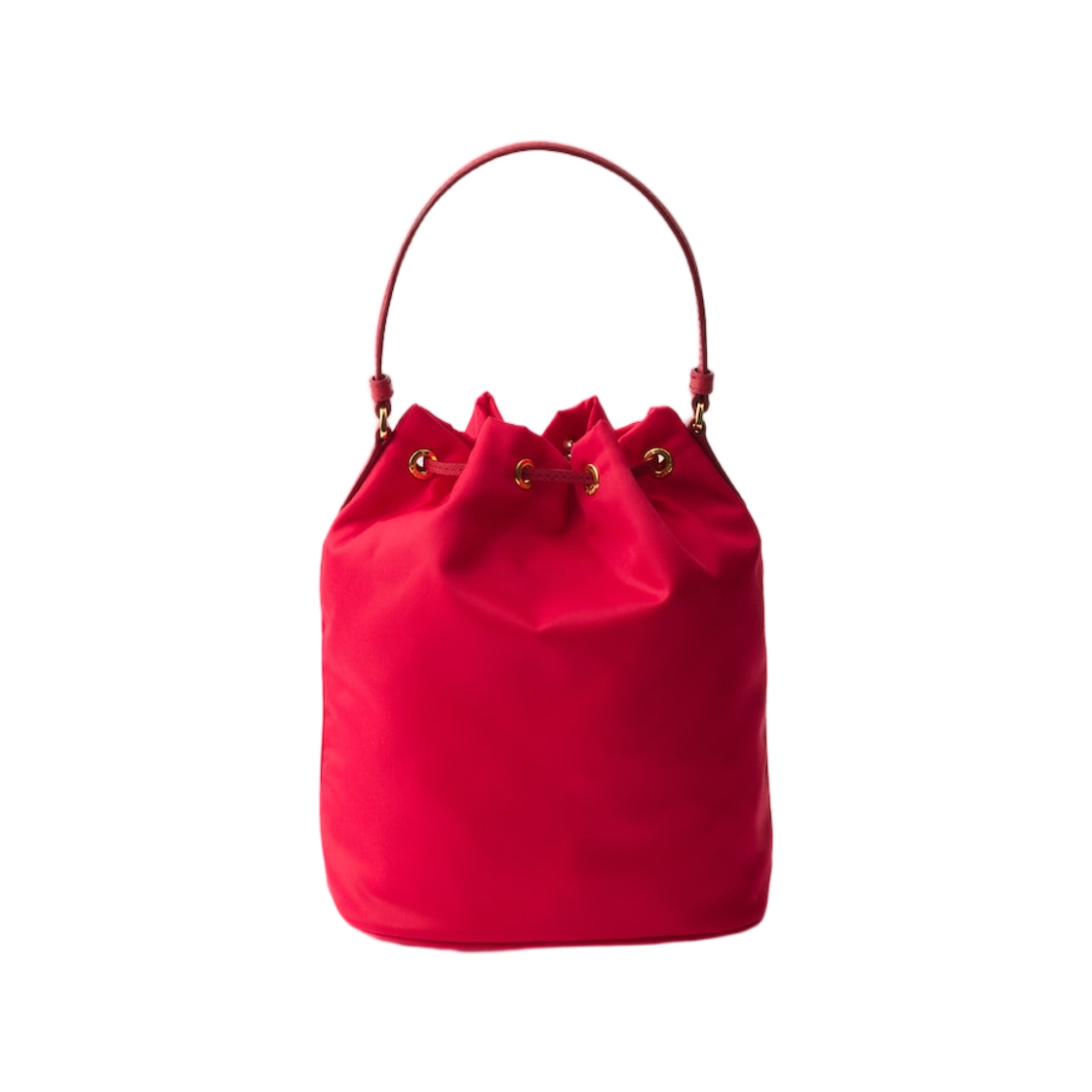 프라다 듀엣 리나일론 버킷백 레드(Prada Duet Re-Nylon Bucket Bag Red) - 2