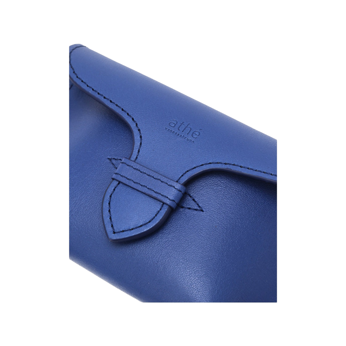 아떼 바네사브루노 액세사리 셀르 블루 베지터블 레더 스트랩 카드지갑 블루(Athe Vanessabruno Acc Selle Blue Vegetable Leather Strap Card Wallet Normal Blue) - 6
