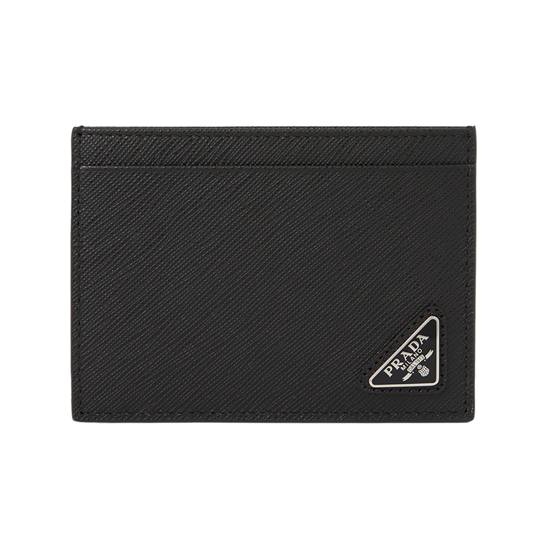 2MC130-QHH-F0002 Prada Saffiano Card Holder Black