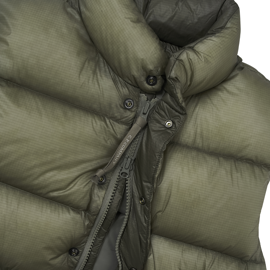 C.P. 컴퍼니 D.D. 쉘 다운 질레  폴른 락 그레이 - 25FW(C.P. Company D.D. Shell Down Gilet Fallen Rock Grey - 25FW) - 3