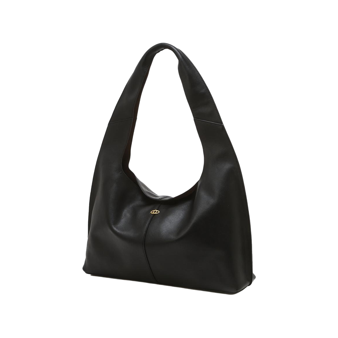 AABA6F460BK Athe Vanessabruno Acc Black Maron Soft Light Shoulder Bag M Black