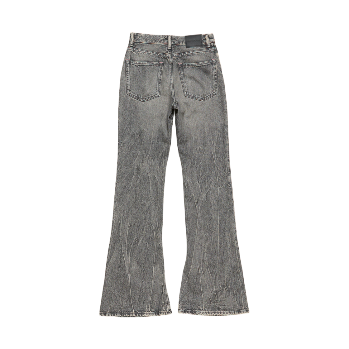 (W) 아크네 스튜디오 피티드 진 2025F 워시드 블랙((W) Acne Studios Fitted Jeans 2025F Washed Black) - 2