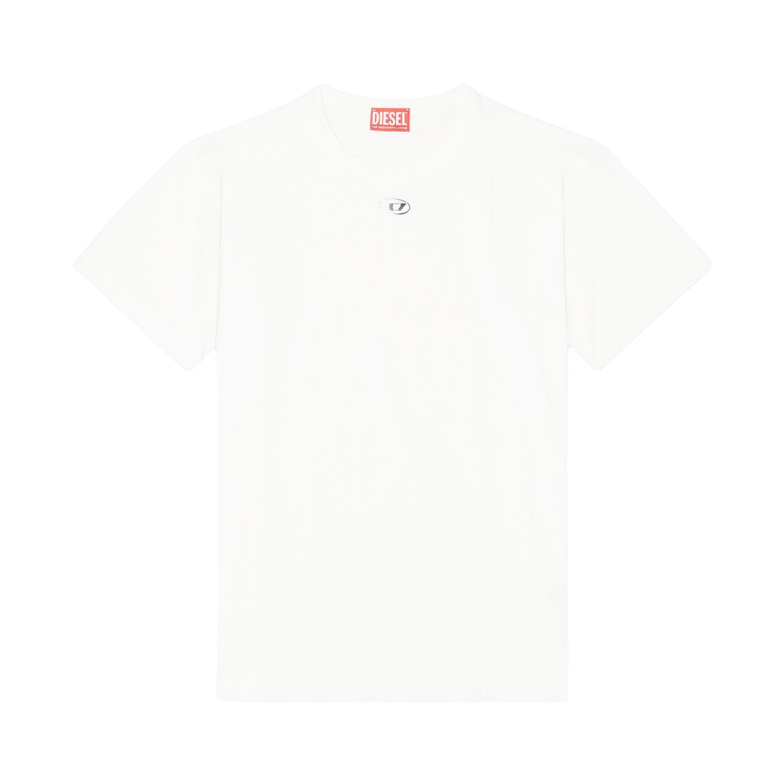 A203990JMBB-141 (W) Diesel T-Normy-Od-S1 Cotton T-Shirt White