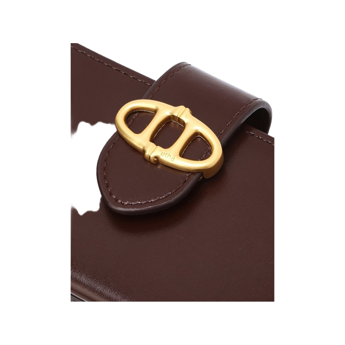 아떼 바네사브루노 액세사리 버건디 보딸라또 레더 아코디언 카드지갑 다크 와인(Athe Vanessabruno Acc Burgundy Bottalato Leather Accordion Card Wallet Dark Wine) - 2