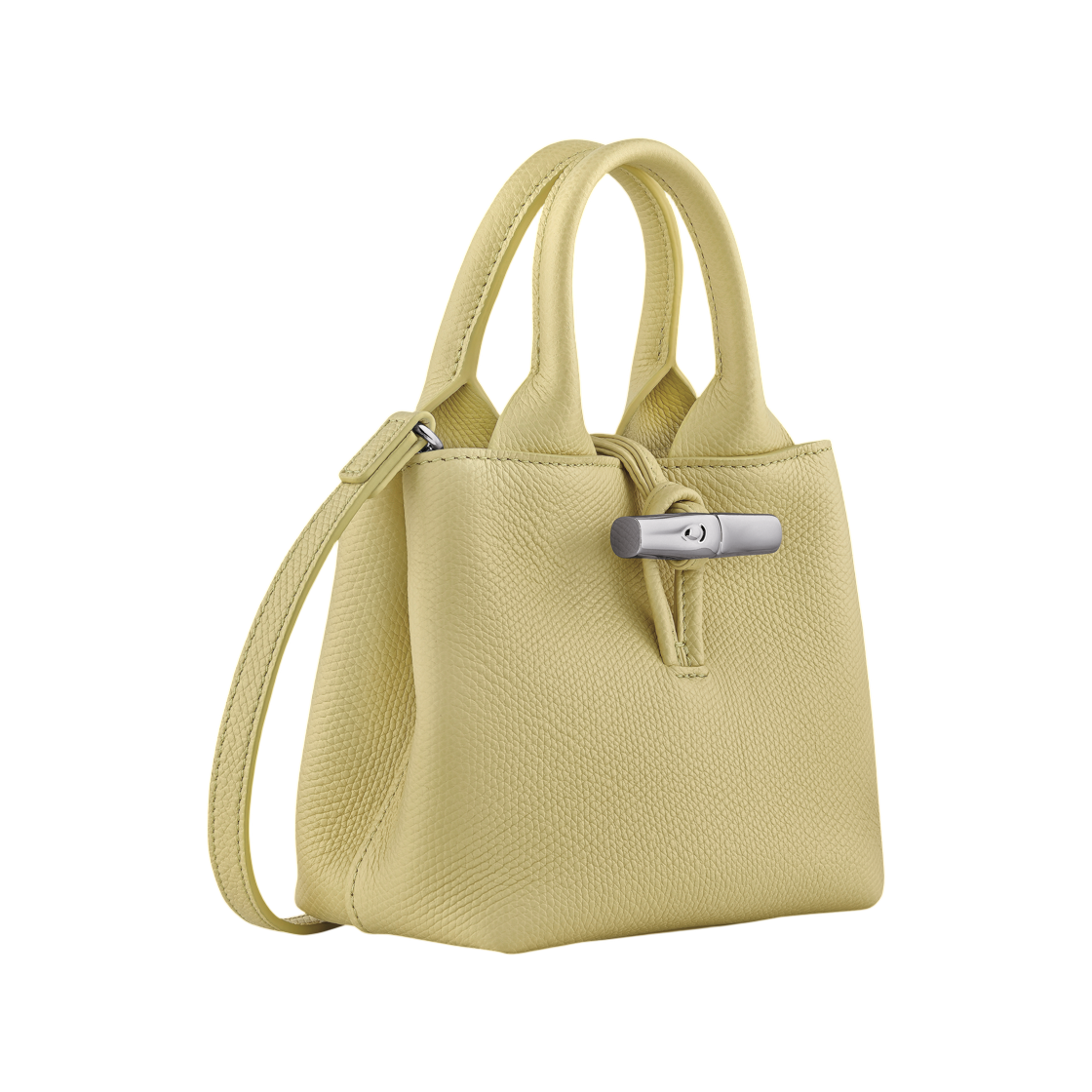 롱샴 르 로조 XS 핸드백 피스타치오(Longchamp Le Roseau XS Handbag Pistachio) - 2