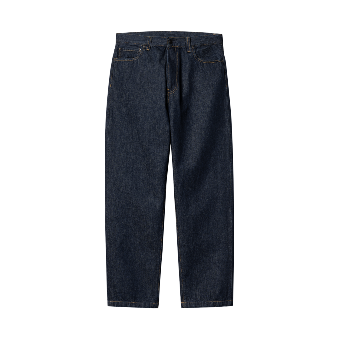 I036728-01-02 Carhartt WIP Aaron Pant Blue Rinsed