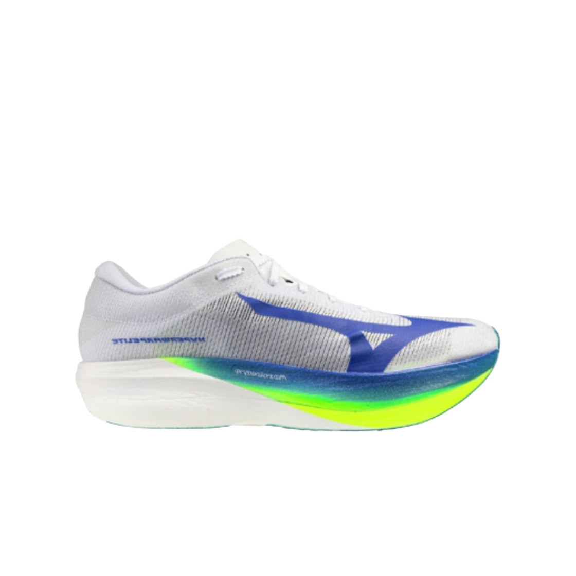 미즈노 하이퍼 워프 엘리트 화이트 옐로우