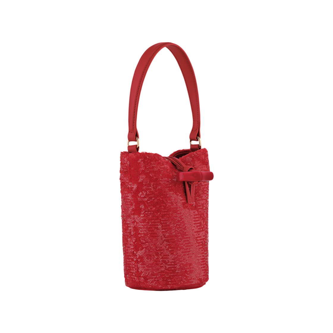 롱샴 르 로조 핸드백 레드(Longchamp Le Roseau Handbag Red) - 2