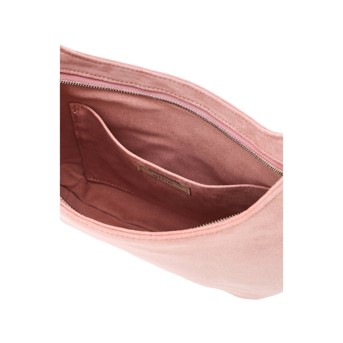 아떼 바네사브루노 액세사리 핑크 스웨이드 패브릭 숄더백 M 핑크(Athe Vanessabruno Acc Pink Suede Fabric Shoulder Bag M Normal Pink) - 2