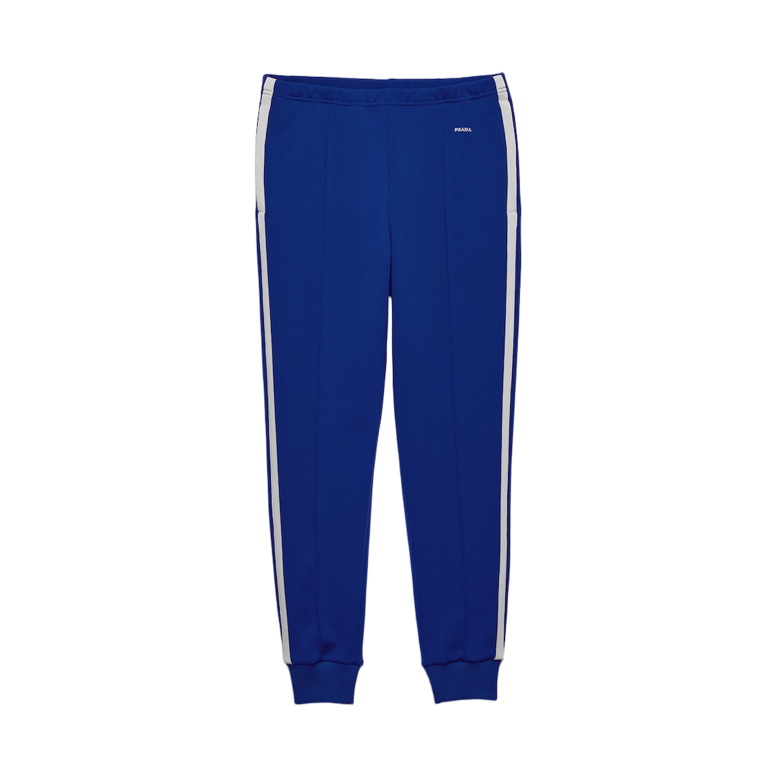 UJP282-18Y6-F0GXV Prada Technical Fabric Pants Cornflower Blue White