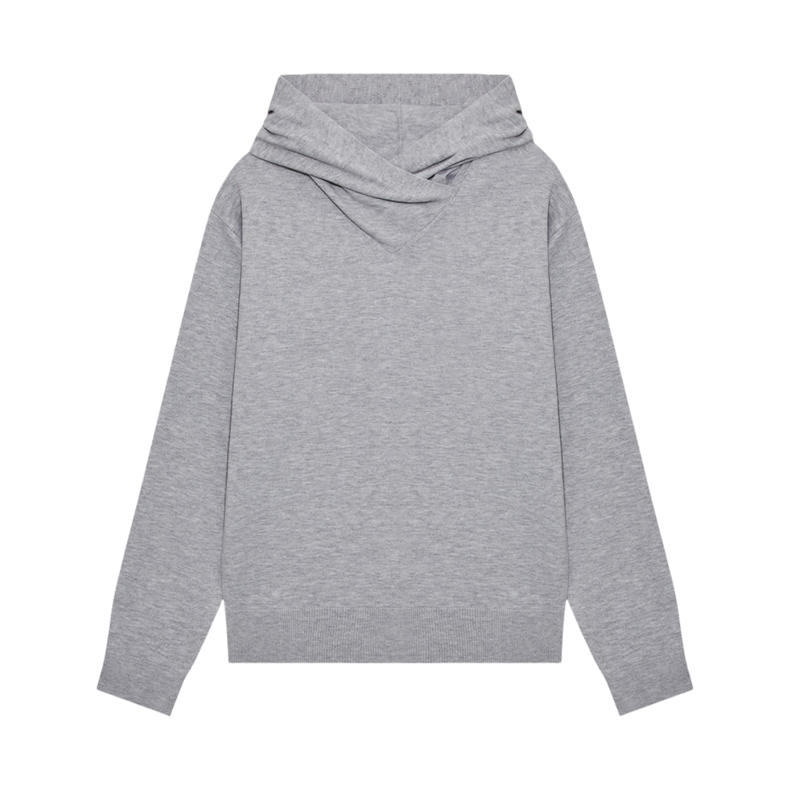 사로스 니트 후드 라이트 그레이 2(Saros Knit Hooded Light Gray 2)