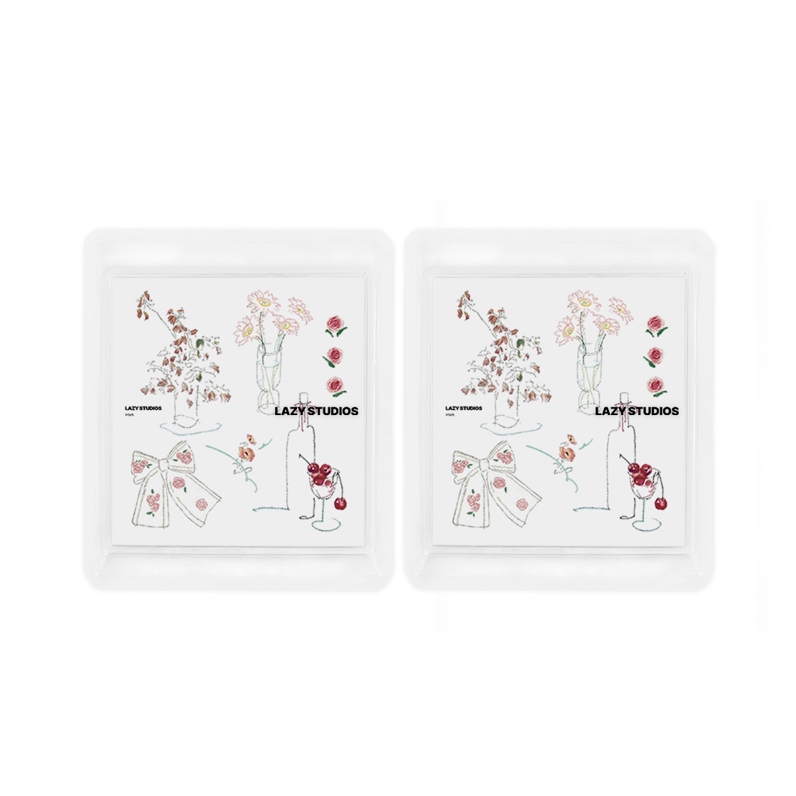 레이지스튜디오 이화 템포러리 타투 01 (2매)(Lazy Studios Ihwa Temporary Tattoo 01 (2ea))
