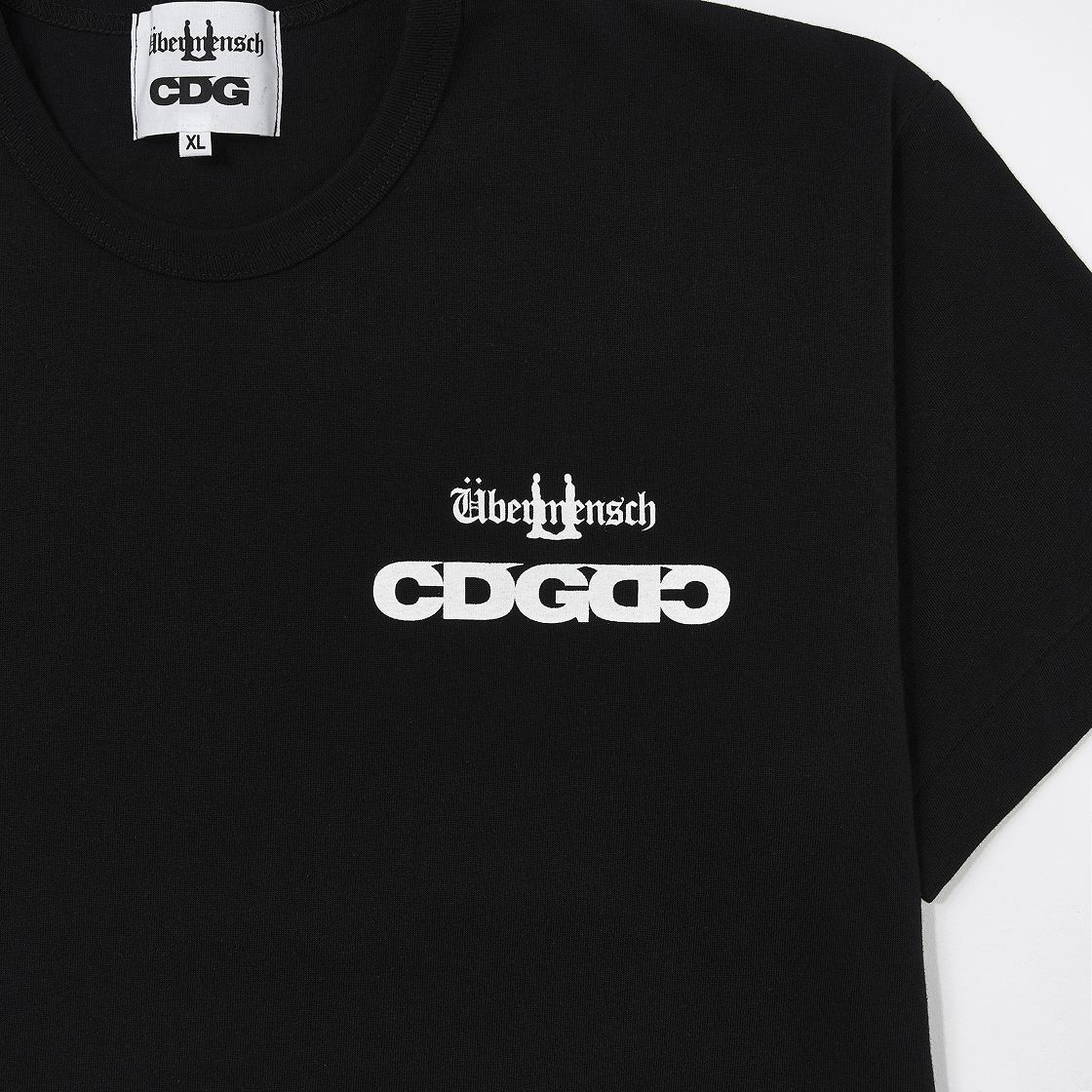 CDG x 지드래곤 위버멘쉬 CDGDC 심볼 티셔츠 블랙(CDG x G-DRAGON Ubermensch CDGDC Symbol T-Shirt Black) - 4